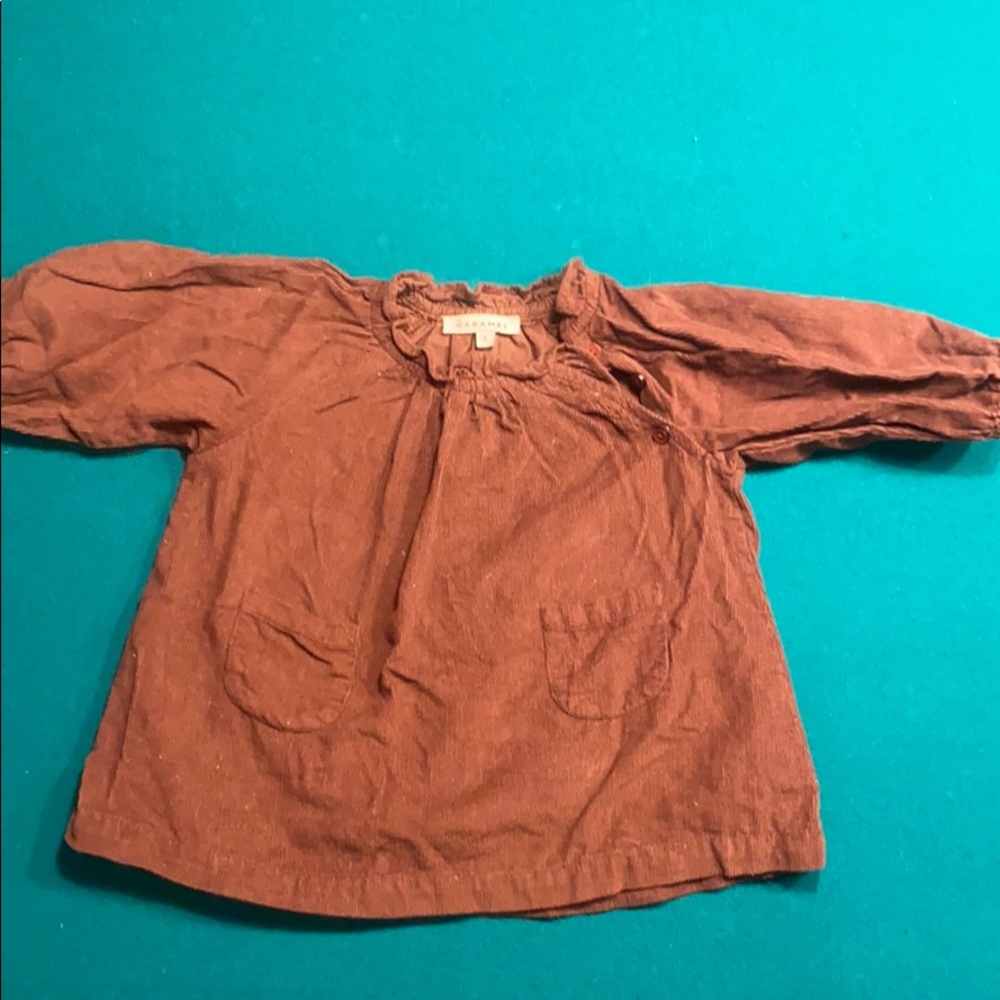 Caramel baby dress